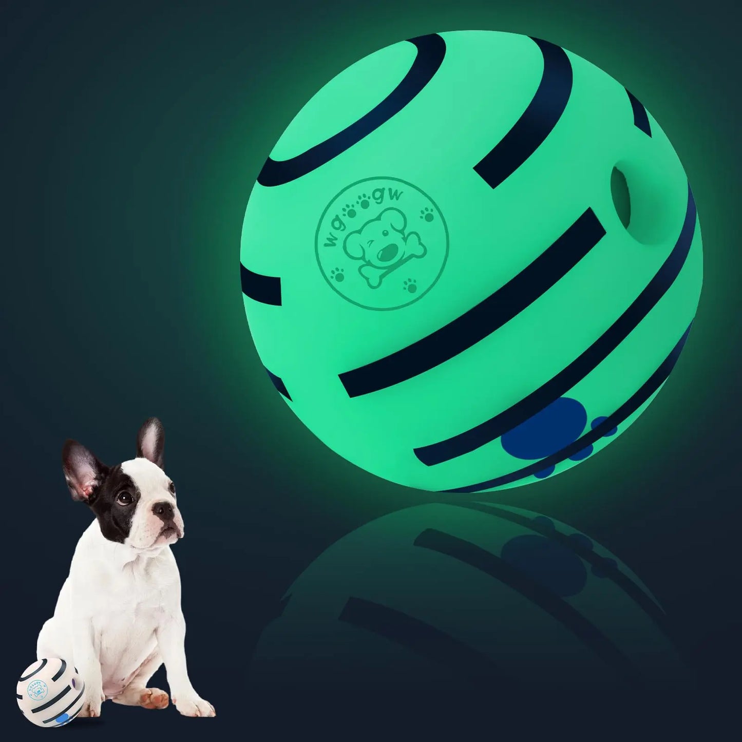 Glowing Playtime Dog Ball - 3.15inch