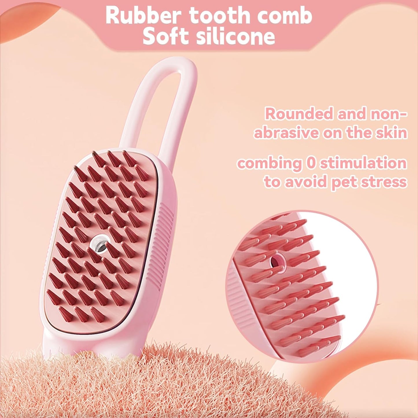 3-in-1 Pet Steam Brush for Dogs and Cats - Shedding Massage, Grooming, Water Sprayer - Shopinapets 3-in-1 Pet Steam Brush for Dogs and Cats - Shedding Massage, Grooming, Water Sprayer Shopinapets #