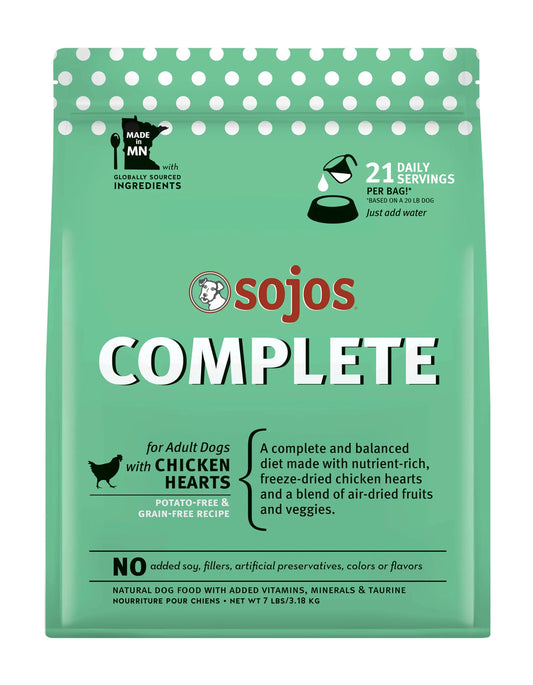 Sojos Chunky Chicken Mix Freeze-Dried Dog Food 7 lb