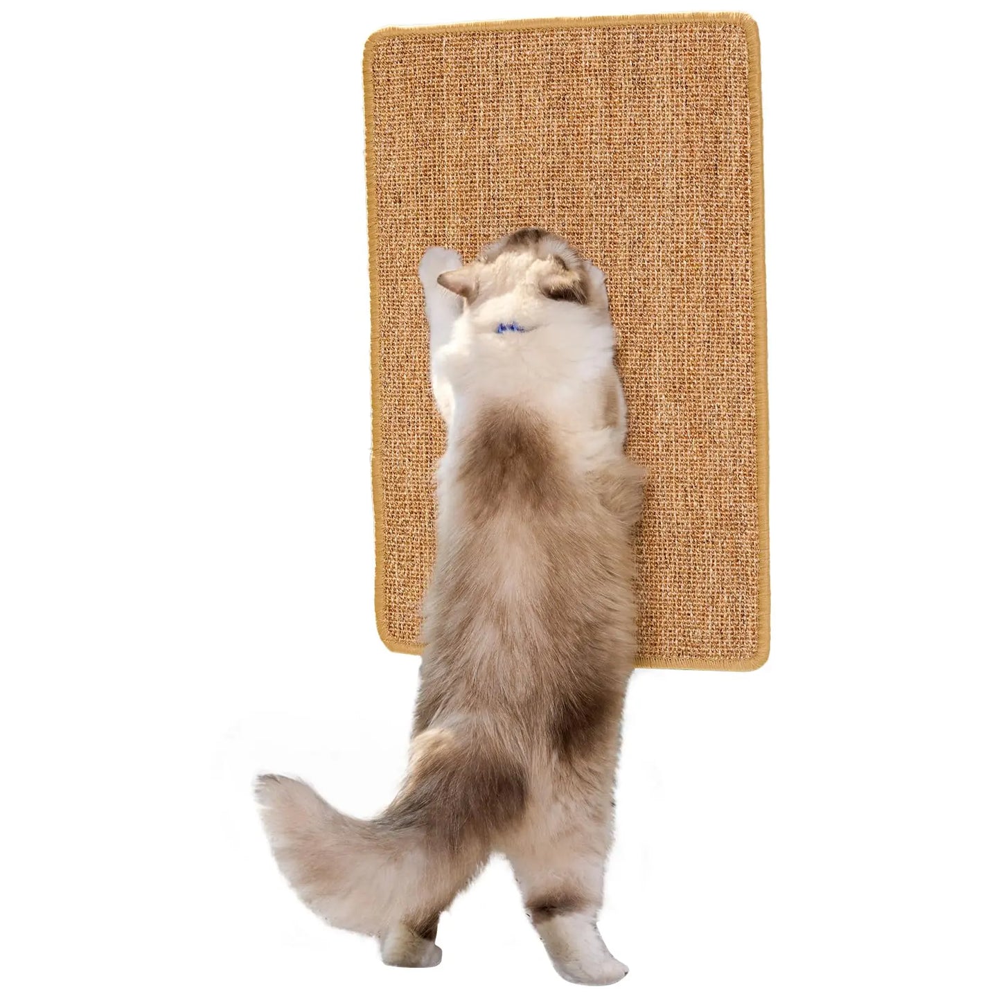 SisalWorks 31.5"x19.7" Cat Scratch Mat with Velcro Tapes - Shopinapets