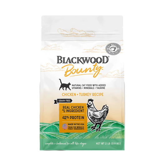 Blackwood Bounty Chicken & Turkey Premium Cat Food 2 lb. - Shopinapets