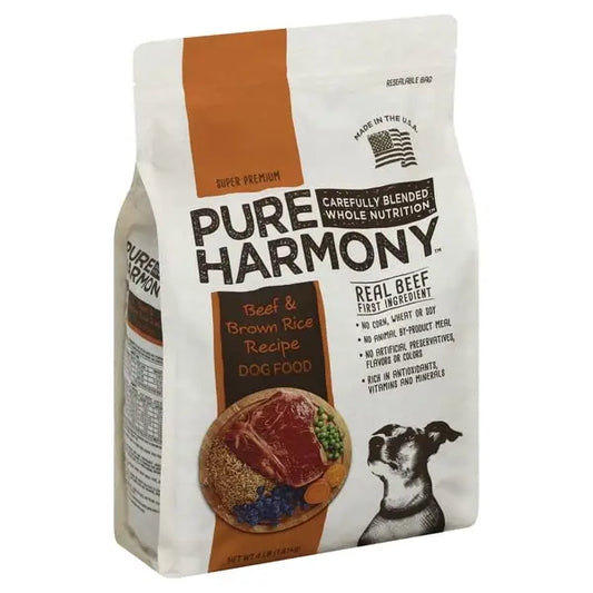 Harmony Beef & Rice Dog Blend 4LB - Shopinapets