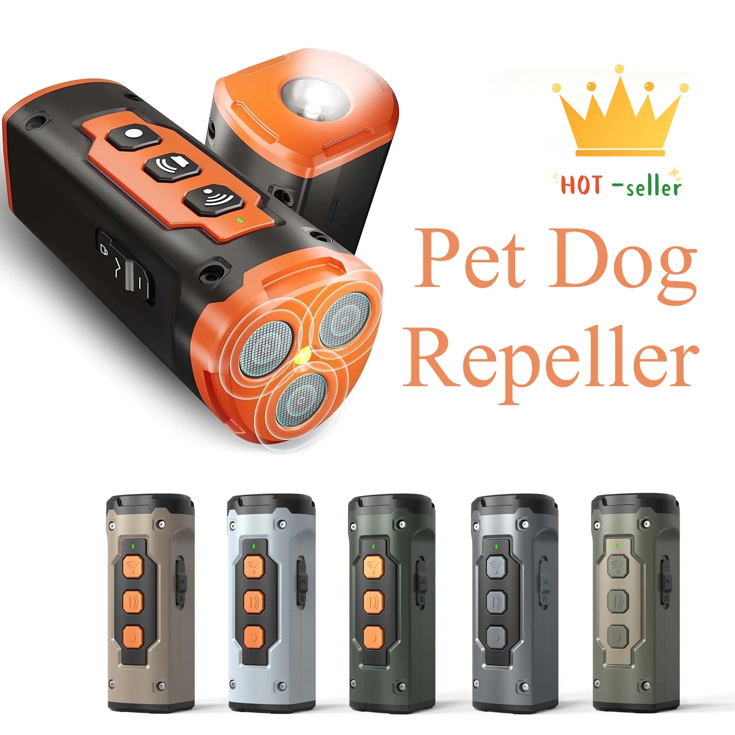 Anti Dog Bark-Ultrasonic,Rechargeable - Shopinapets This torch combines powerful ultrasonic technology with the convenience of a built-in LED flashlight to effectively deter unwanted barking. This compact, easy-to-use device features a three-head ultrasonic emitter that emits a high-pitched sound, which is unpleasant to dogs but inaudible to humans, helping curb excessive barking. Anti Dog Bark-Ultrasonic,Rechargeable Shopinapets #