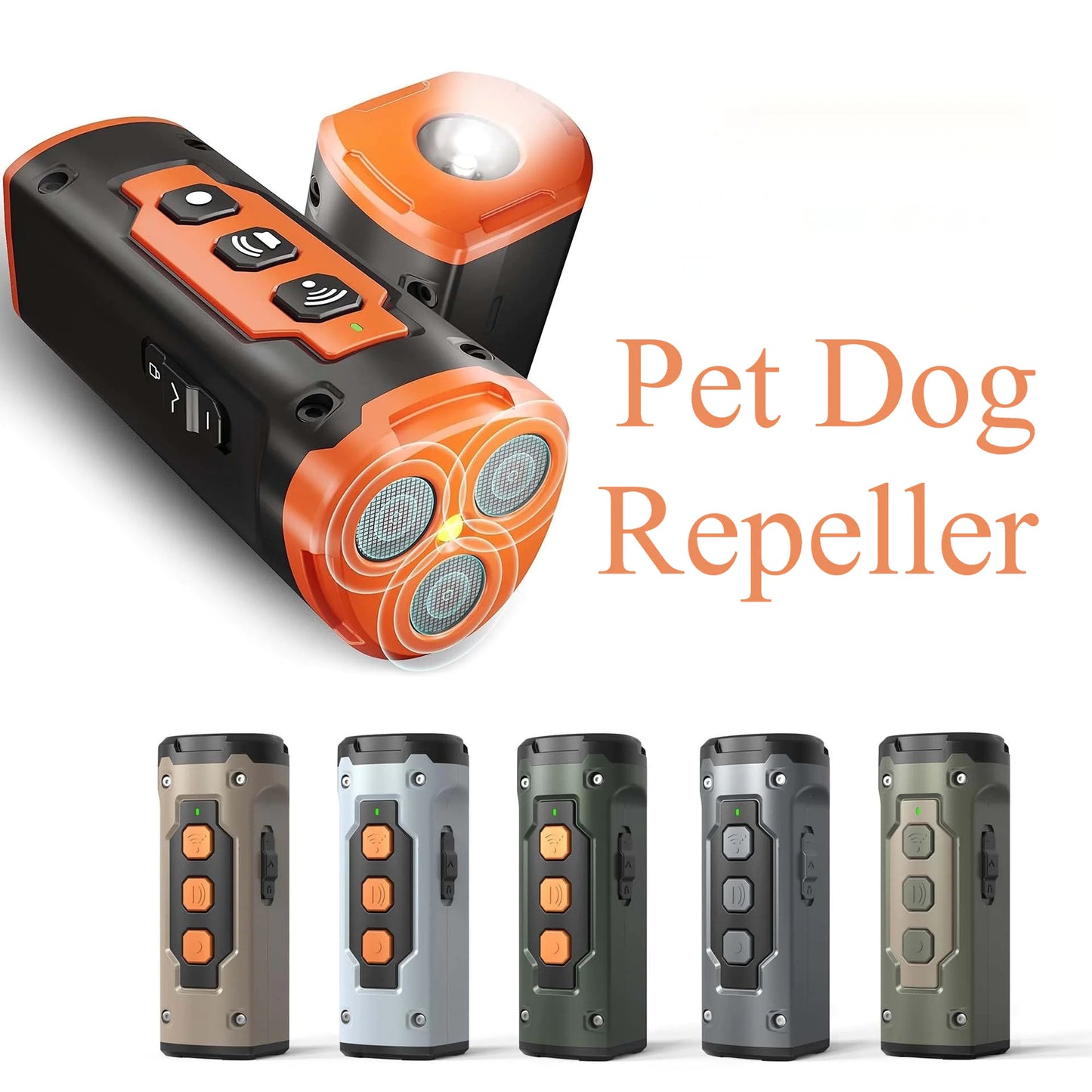 Anti Dog Bark-Ultrasonic,Rechargeable - Shopinapets This torch combines powerful ultrasonic technology with the convenience of a built-in LED flashlight to effectively deter unwanted barking. This compact, easy-to-use device features a three-head ultrasonic emitter that emits a high-pitched sound, which is unpleasant to dogs but inaudible to humans, helping curb excessive barking. Anti Dog Bark-Ultrasonic,Rechargeable Shopinapets #