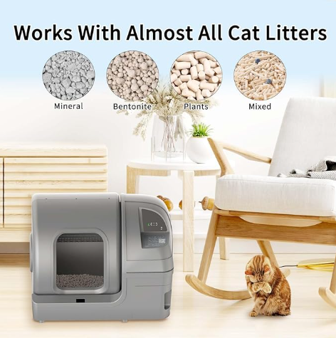 Automatic Cat Litter Box Self Cleaning - UPFAS 100L Extra Large with APP Control. - Shopinapets Automatic Cat Litter Box Self Cleaning - UPFAS 100L Extra Large with APP Control. Shopinapets #