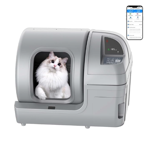 Automatic Cat Litter Box Self Cleaning - UPFAS 100L Extra Large with APP Control. - Shopinapets Automatic Cat Litter Box Self Cleaning - UPFAS 100L Extra Large with APP Control. Shopinapets #