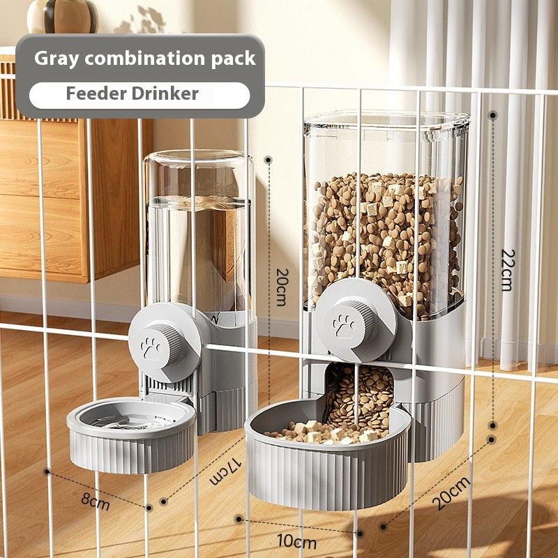 Automatic Pet Feeder Hanging Cage Dog Basin Cat Bowl. - Shopinapets Automatic Pet Feeder Hanging Cage Dog Basin Cat Bowl. Shopinapets #