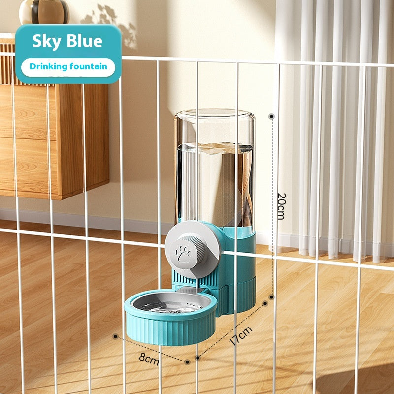 Automatic Pet Feeder Hanging Cage Dog Basin Cat Bowl. - Shopinapets Automatic Pet Feeder Hanging Cage Dog Basin Cat Bowl. Shopinapets #