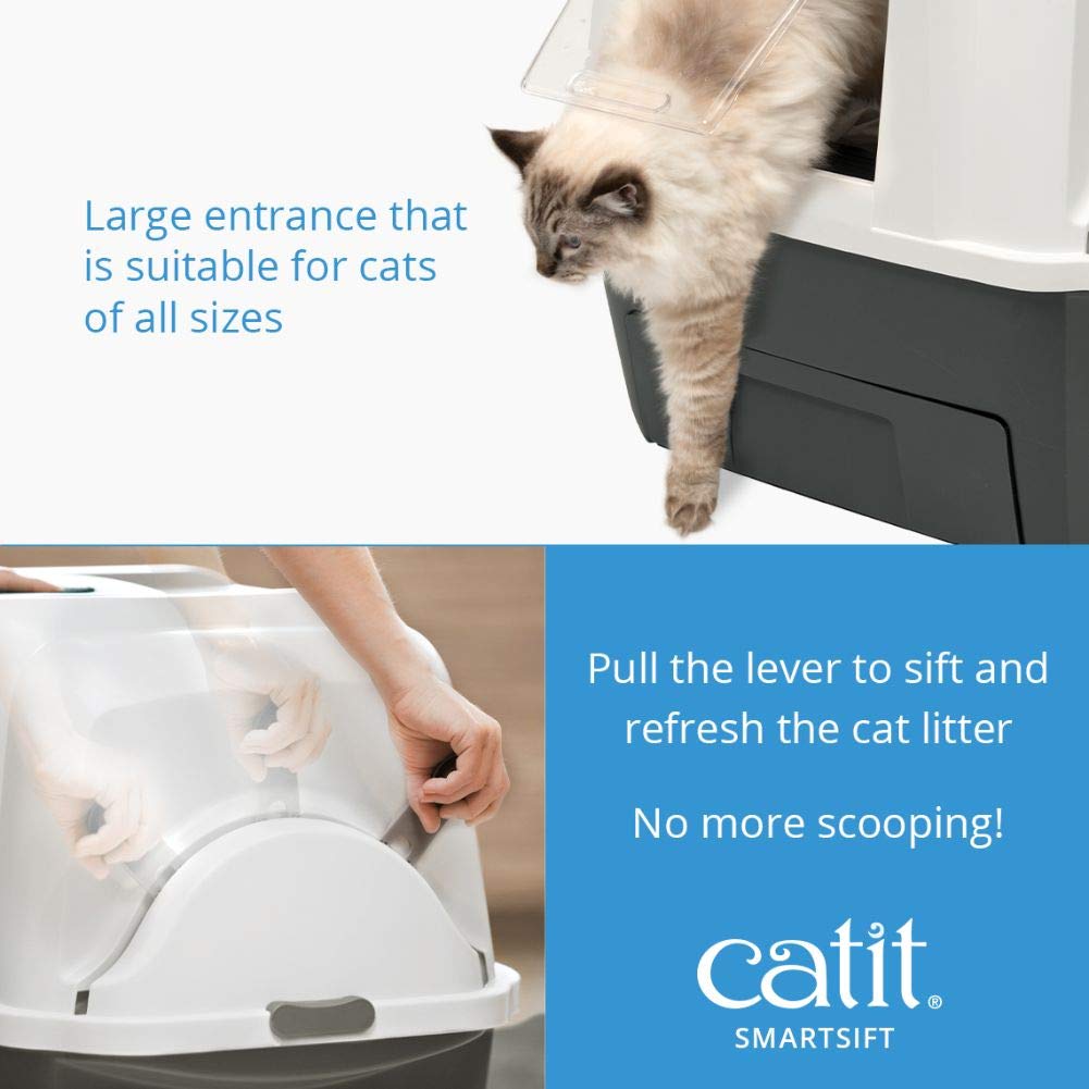 Catit Smartsift Automatic Sifting Cat Litter Box - Shopinapets Catit Smartsift Automatic Sifting Cat Litter Box Shopinapets #