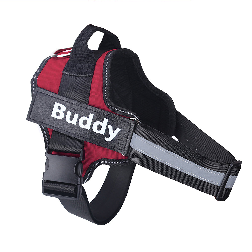 Dog Harness-No Pull Reflective, Breathable, Adjustable - Shopinapets Dog Harness-No Pull Reflective, Breathable, Adjustable Shopinapets #