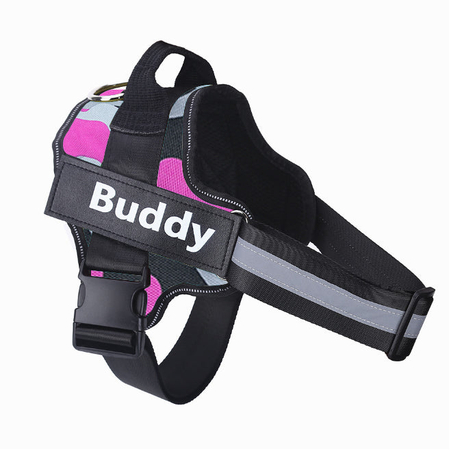 Dog Harness-No Pull Reflective, Breathable, Adjustable - Shopinapets Dog Harness-No Pull Reflective, Breathable, Adjustable Shopinapets #