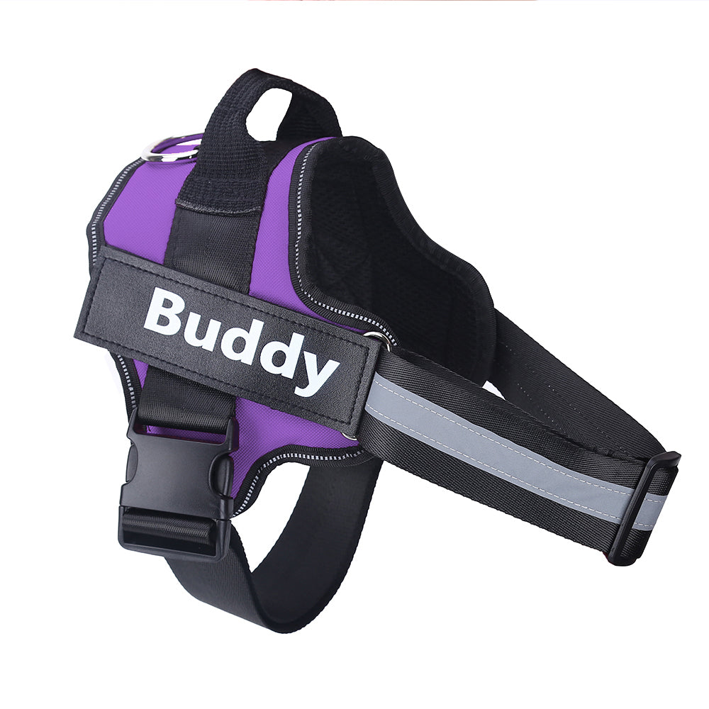 Dog Harness-No Pull Reflective, Breathable, Adjustable - Shopinapets Dog Harness-No Pull Reflective, Breathable, Adjustable Shopinapets #
