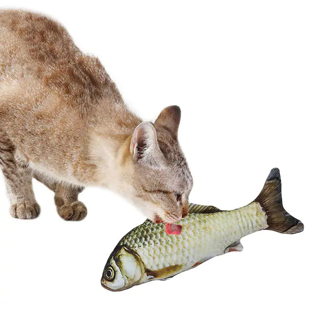 Feline Fun Fish Toy - Shopinapets Feline Fun Fish Toy Shopinapets #