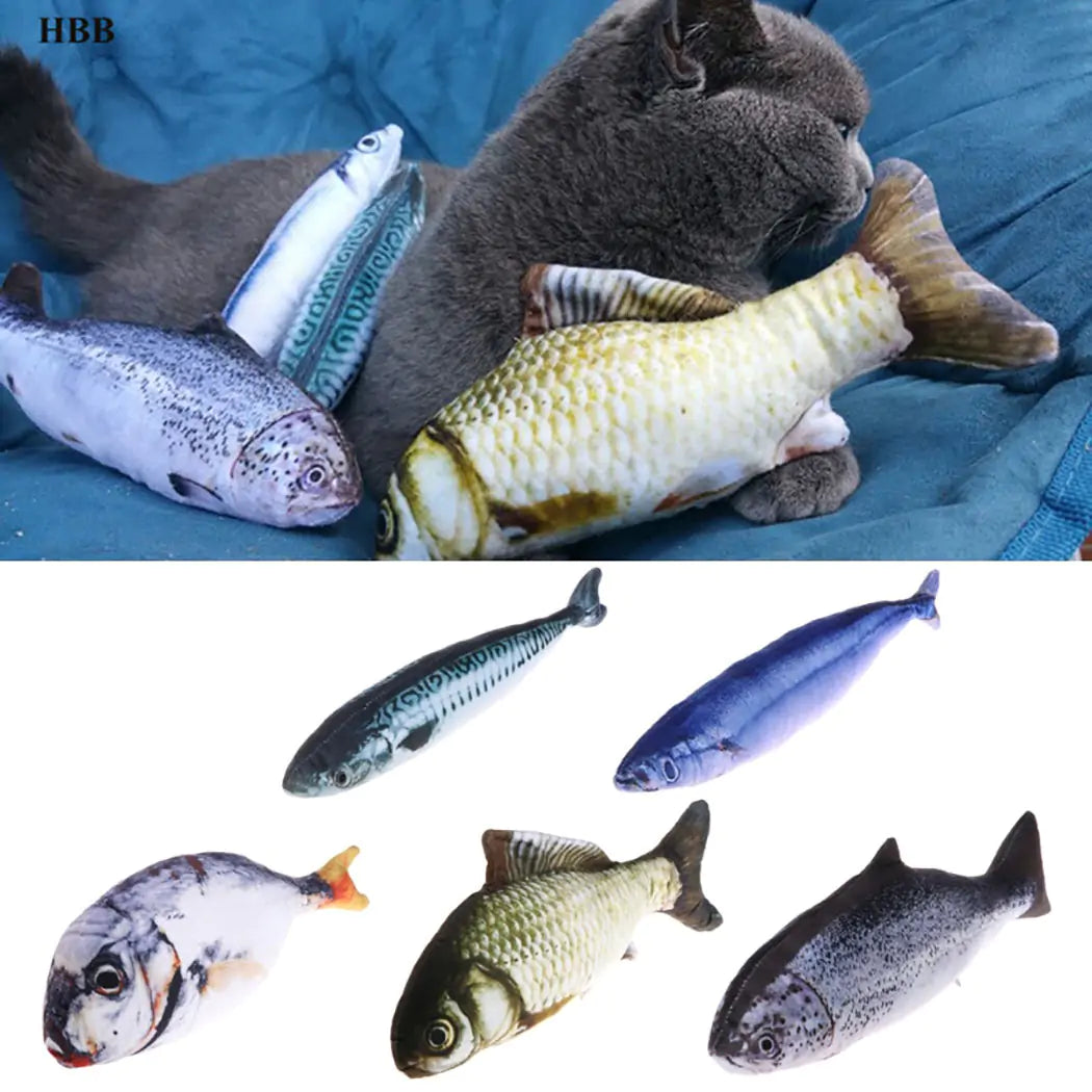 Feline Fun Fish Toy - Shopinapets Feline Fun Fish Toy Shopinapets #