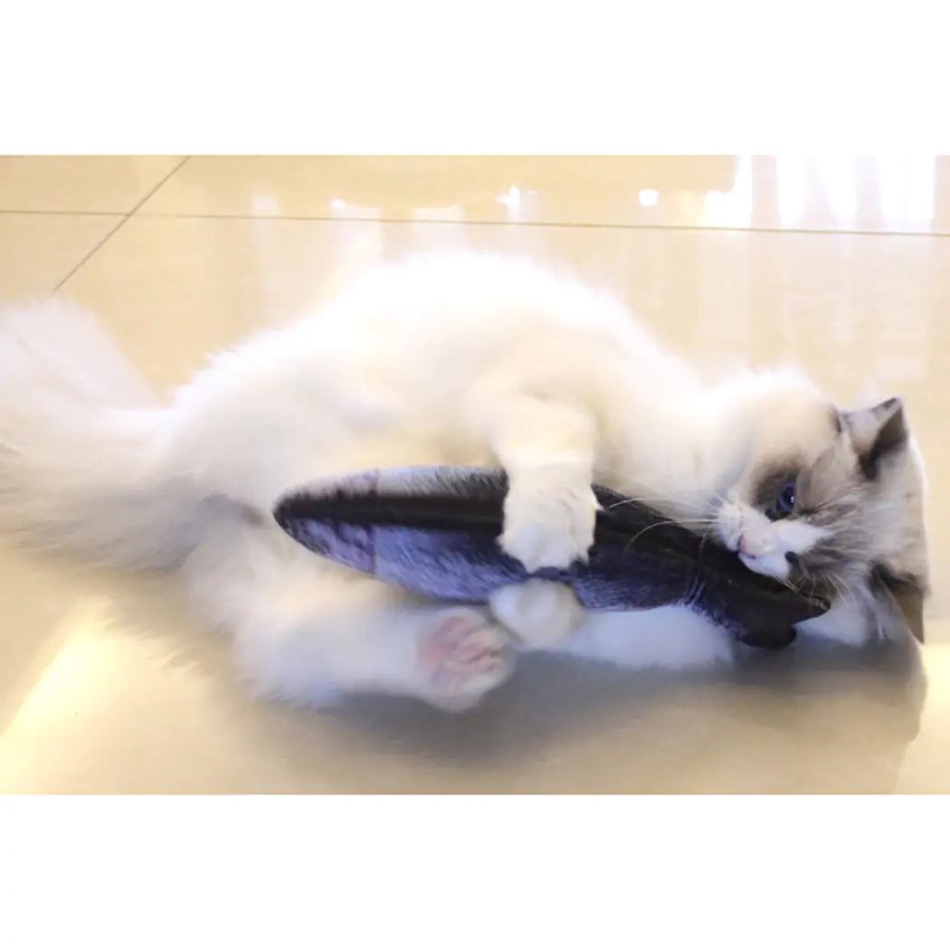 Feline Fun Fish Toy - Shopinapets Feline Fun Fish Toy Shopinapets #