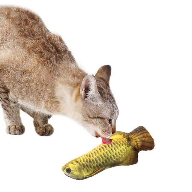 Feline Fun Fish Toy - Shopinapets Feline Fun Fish Toy Shopinapets #