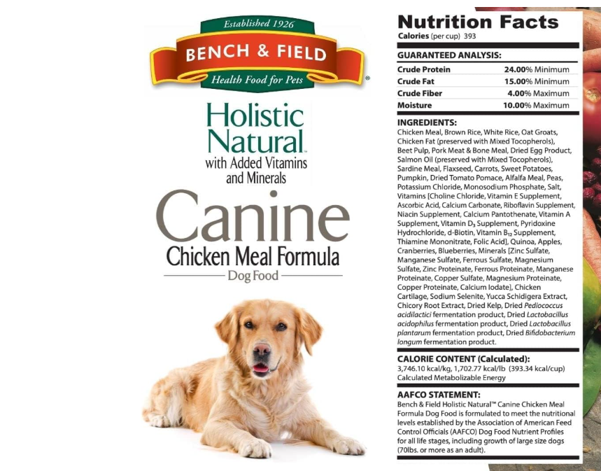 Holistic Chicken & Brown Rice Adult Dog Food 6.6lb - Shopinapets Holistic Chicken & Brown Rice Adult Dog Food 6.6lb Shopinapets #