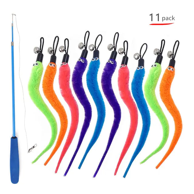Indoor Cat Feather Frenzy Toy - Shopinapets Indoor Cat Feather Frenzy Toy Shopinapets #