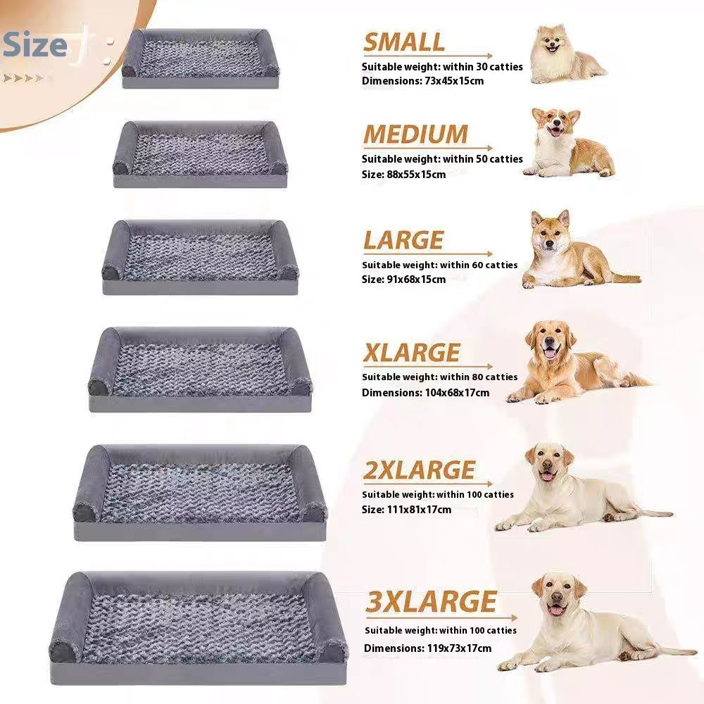 Kennel Four Seasons Universal Warm Thickening Bed for Pets - Shopinapets Kennel Four Seasons Universal Warm Thickening Bed for Pets Shopinapets #