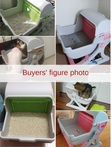 Le You Pet Quick-Clean Semi-Automatic Cat Litter Box - Shopinapets Le You Pet Quick-Clean Semi-Automatic Cat Litter Box Shopinapets #