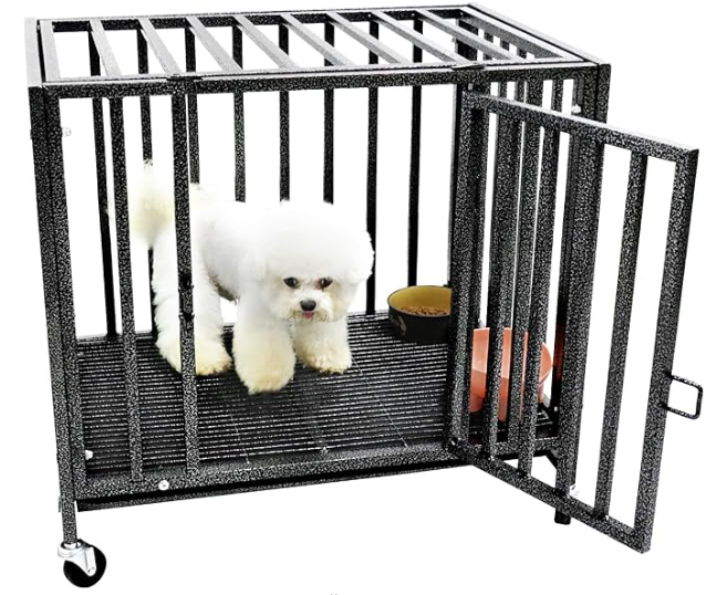 Loonpon Dog Crates are heavy-duty, metal double-door dog kennels designed for small dogs under 25 lbs. - Shopinapets Loonpon Dog Crates are heavy-duty, metal double-door dog kennels designed for small dogs under 25 lbs. Shopinapets #