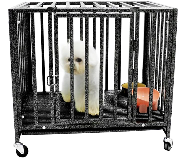 Loonpon Dog Crates are heavy-duty, metal double-door dog kennels designed for small dogs under 25 lbs. - Shopinapets Loonpon Dog Crates are heavy-duty, metal double-door dog kennels designed for small dogs under 25 lbs. Shopinapets #