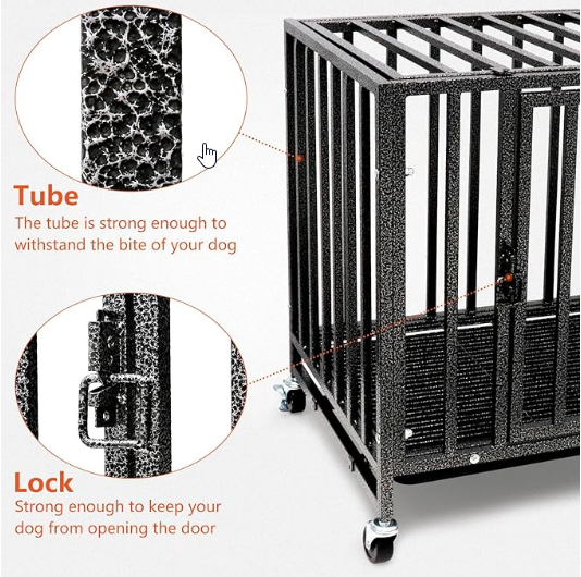 Loonpon Dog Crates are heavy-duty, metal double-door dog kennels designed for small dogs under 25 lbs. - Shopinapets Loonpon Dog Crates are heavy-duty, metal double-door dog kennels designed for small dogs under 25 lbs. Shopinapets #