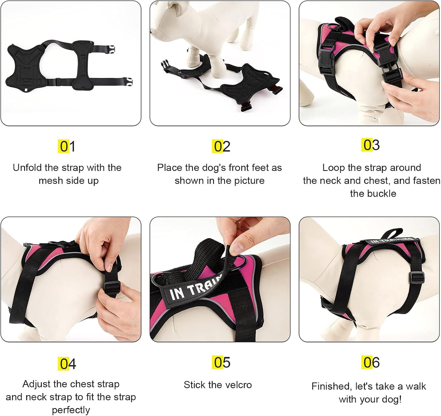 NoChoke Comfort Dog Harness - Shopinapets NoChoke Comfort Dog Harness Shopinapets #