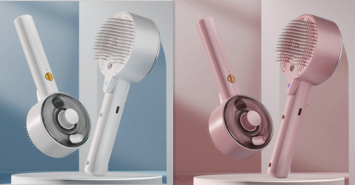 Pet Hair Remover Steam Brush -Self Cleaning- Grooming Accessories - Shopinapets Pet Hair Remover Steam Brush -Self Cleaning- Grooming Accessories Shopinapets #
