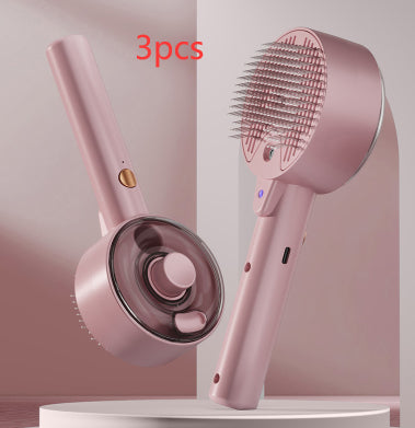 Pet Hair Remover Steam Brush -Self Cleaning- Grooming Accessories - Shopinapets Pet Hair Remover Steam Brush -Self Cleaning- Grooming Accessories Shopinapets #