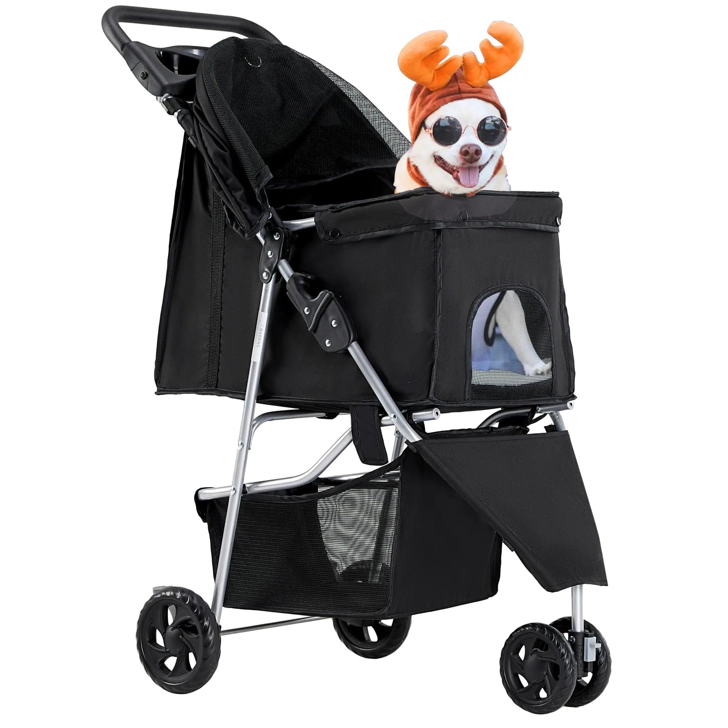 PetJoy Foldable Stroller for Small Pets - Shopinapets PetJoy Foldable Stroller for Small Pets Shopinapets #