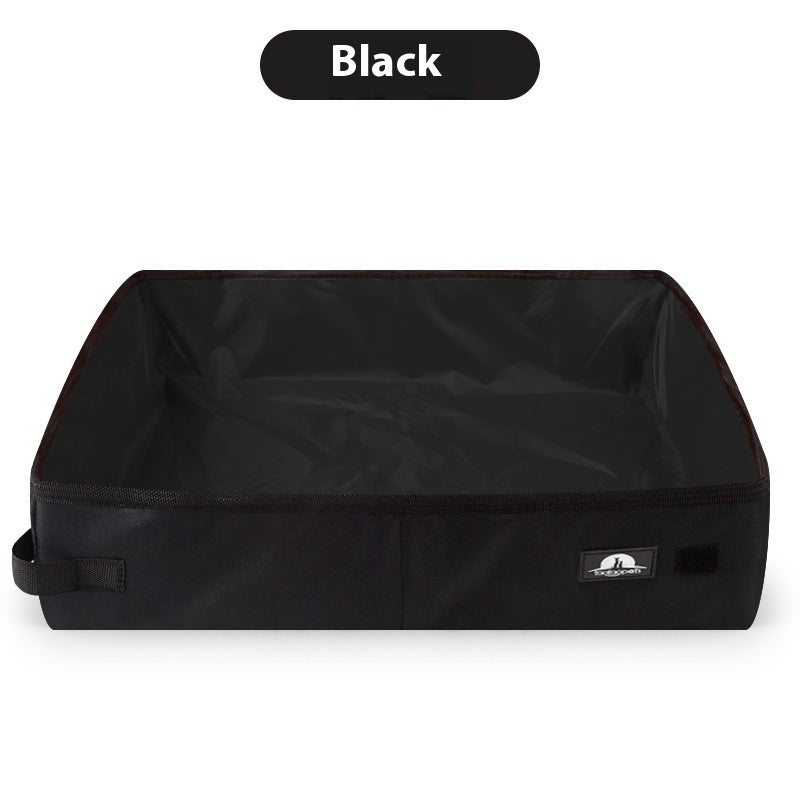 Portable Foldable Litter Box Waterproof Oxford Cloth - Shopinapets Portable Foldable Litter Box Waterproof Oxford Cloth Shopinapets #