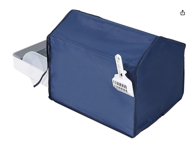 Privacy Cat Litter Box Cover Shield - Shopinapets Privacy Cat Litter Box Cover Shield Shopinapets #