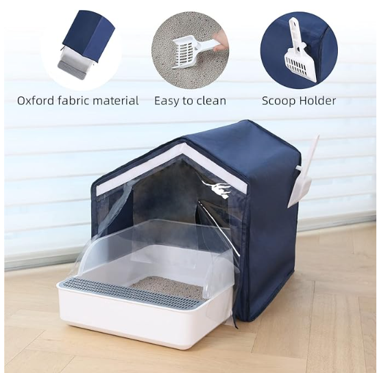 Privacy Cat Litter Box Cover Shield - Shopinapets Privacy Cat Litter Box Cover Shield Shopinapets #