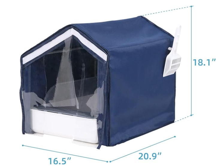 Privacy Cat Litter Box Cover Shield - Shopinapets Privacy Cat Litter Box Cover Shield Shopinapets #
