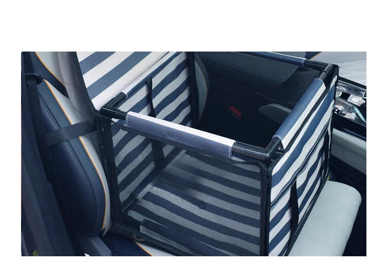Travel Dog Car Seat - Waterproof Pet Dog Carriers Bag - Shopinapets Dog Car Seat made with a waterproof and durable 900D Oxford and PVC material, this Pet Dog Car Seat is the perfect travel accessory for both cats and dogs. Designed to fit universal dog breeds, it measures 39*39*27cm and includes important safety features for your beloved pet. Travel Dog Car Seat - Waterproof Pet Dog Carriers Bag Shopinapets #
