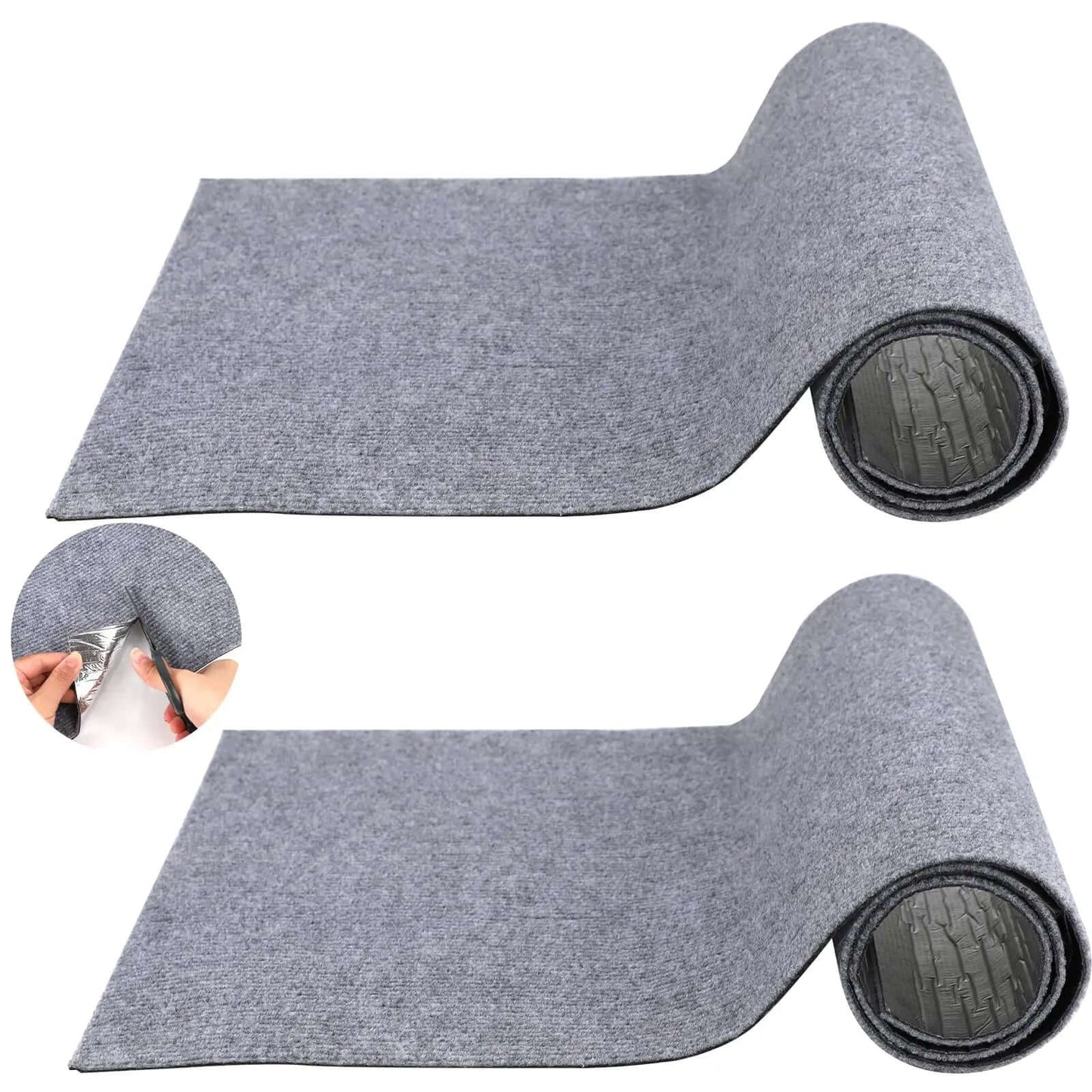 2-Pack Self-Adhesive Cat Scratching Pads 39.4"x15.8" - Shopinapets