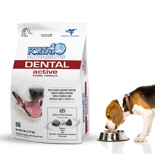 Forza10 Active Oral Health Dry Dog Food for Dental Care, 6lb - Shopinapets