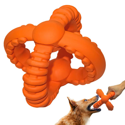 Split-Apart Rubber Chew Rings for Dogs