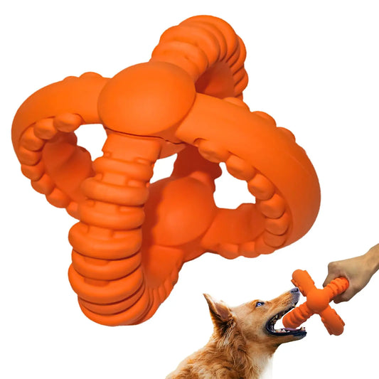 Split-Apart Rubber Chew Rings for Dogs