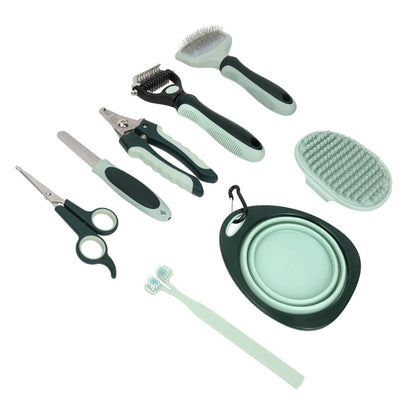 Pet Combo Suit Beauty Scissors Hair Removal Needle Comb Bath Brush - Shopinapets  Pet Combo Suit Beauty Scissors Hair Removal Needle Comb Bath Brush Shopinapets #