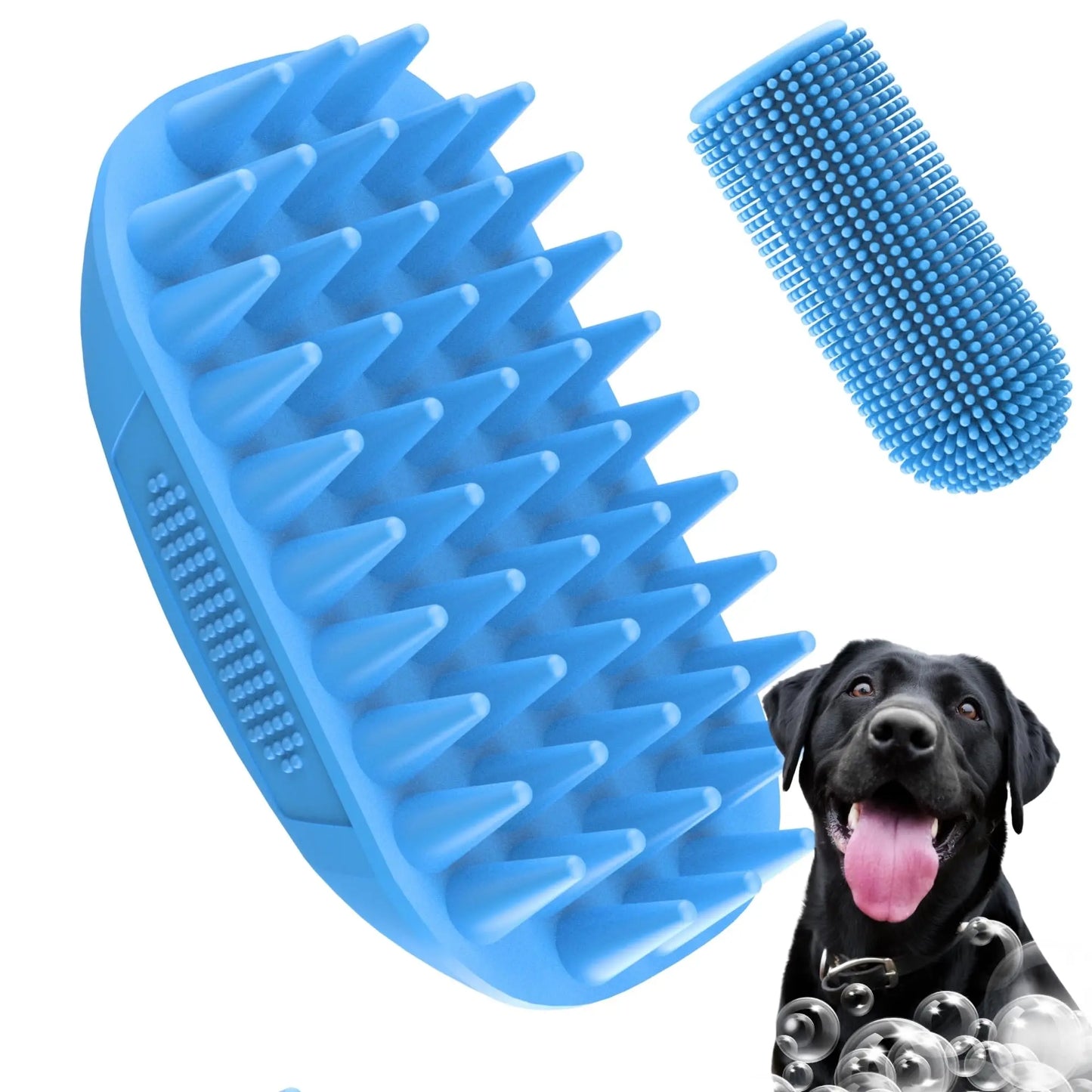 MAXMI Pet Groom & Wash Brush Duo - Shopinapets