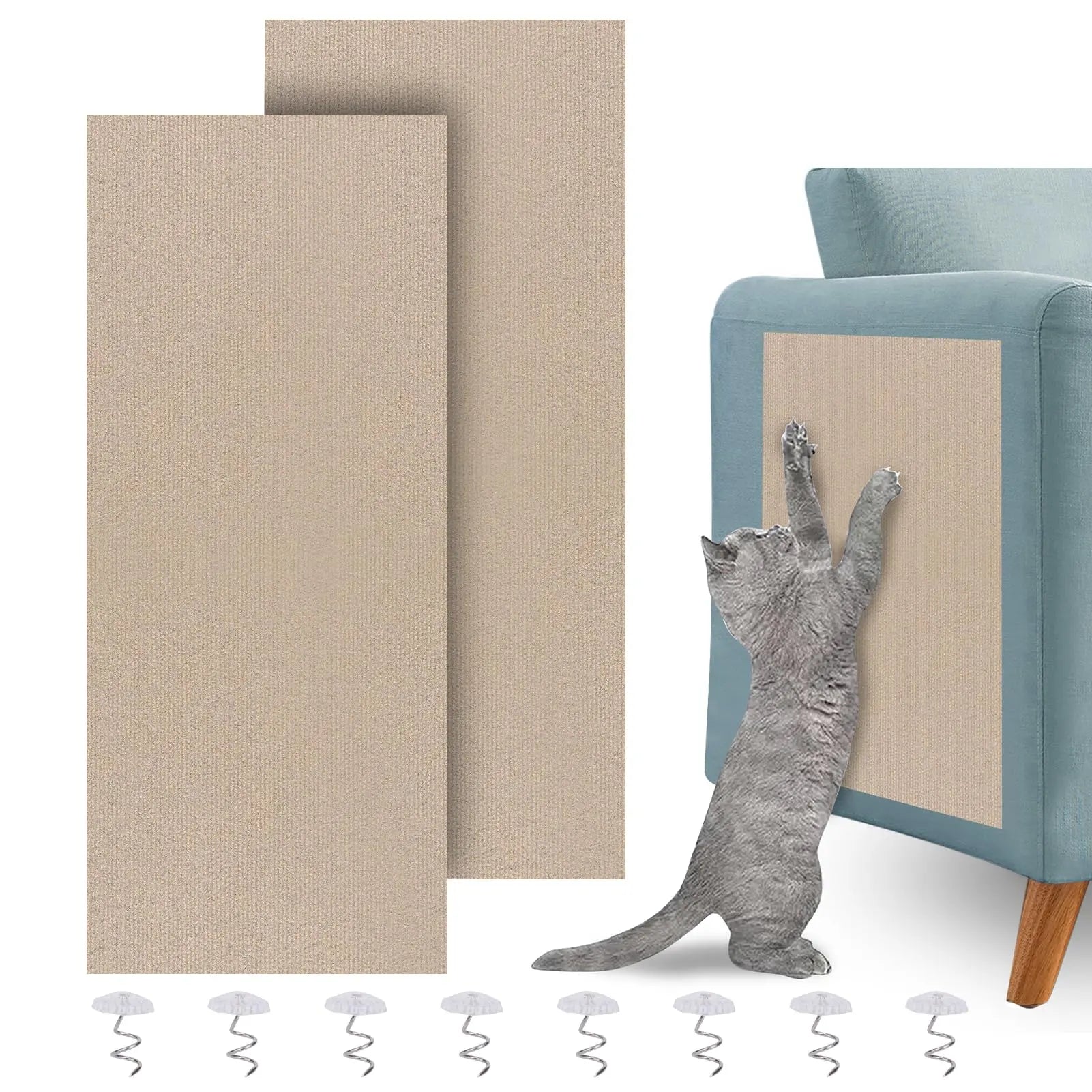 XANGNIER DIY Climbing Cat Scratcher Dual Pack - Apricot - Shopinapets
