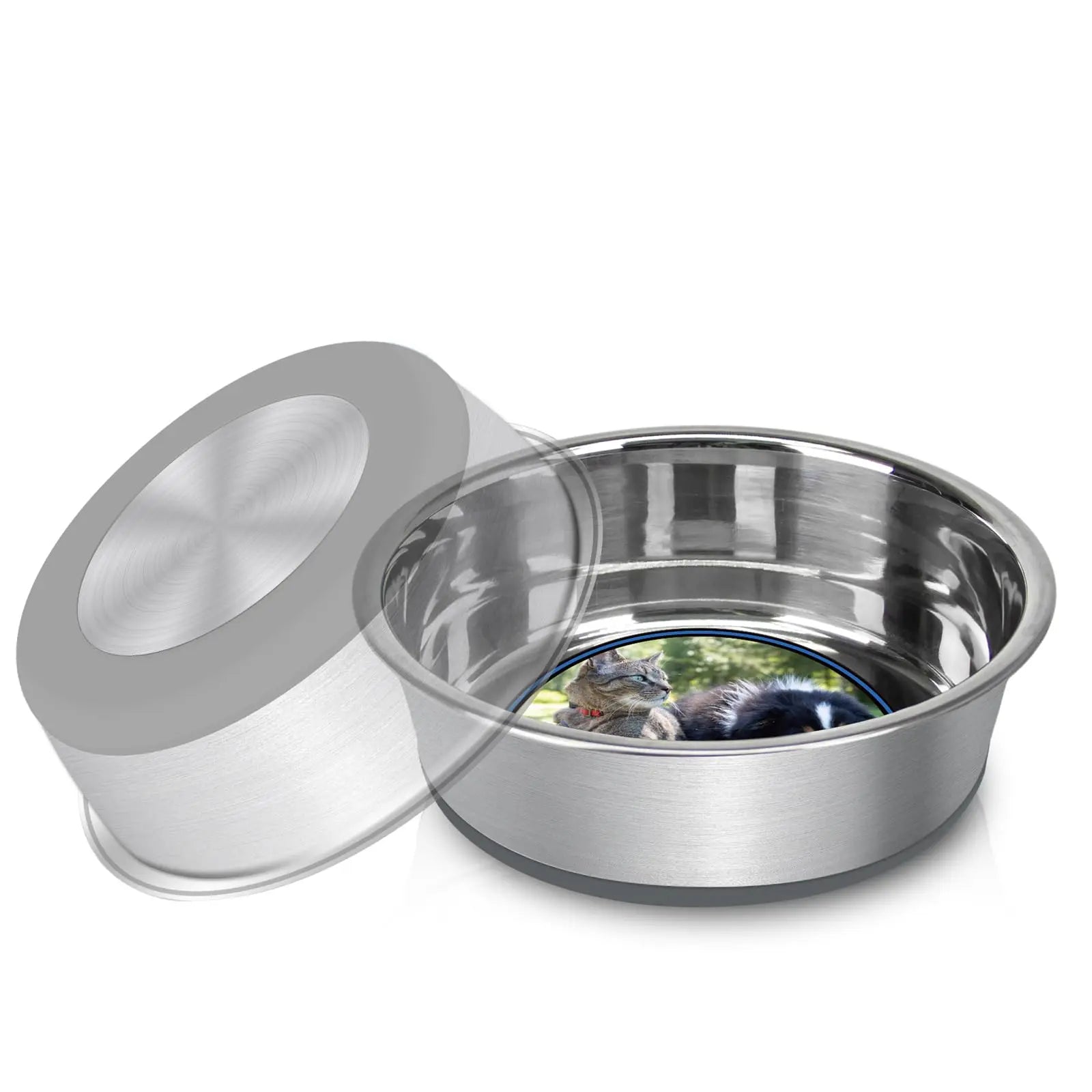 CleanFeed Stainless Dog Bowl - Shopinapets