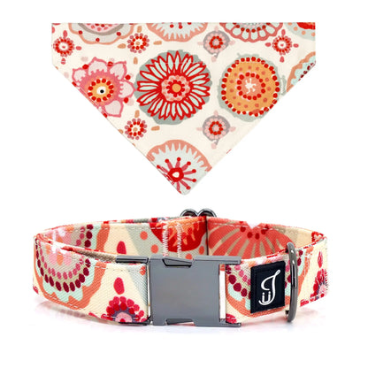 Daisy Delight Bandana Collar for Small Dogs - Shopinapets
