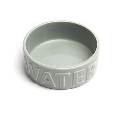 Park Life Chic Pet Bowl | Grey Large Water