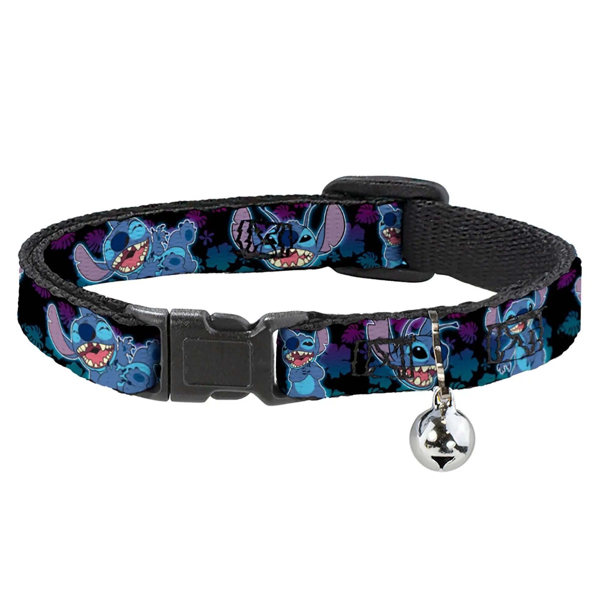 Disney Tropical Stitch Breakaway Cat Collar with Bell - Shopinapets
