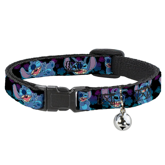 Disney Tropical Stitch Breakaway Cat Collar with Bell - Shopinapets