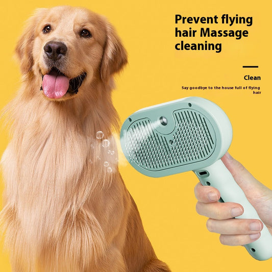 2-in-1 Detangling Spray and Comb for Grooming - Shopinapets  2-in-1 Detangling Spray and Comb for Grooming Shopinapets #