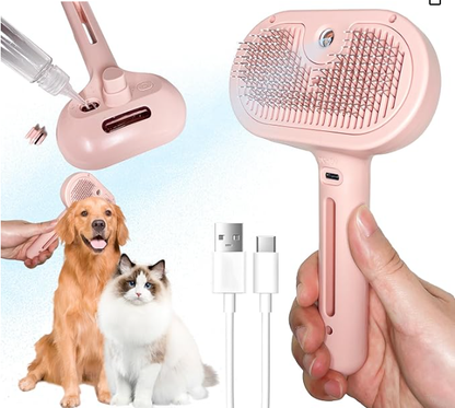 2-in-1 Detangling Spray and Comb for Grooming - Shopinapets  2-in-1 Detangling Spray and Comb for Grooming Shopinapets #